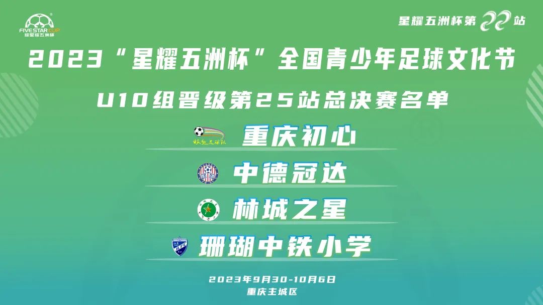 2024五洲杯赛程时间表,星耀五洲杯足球赛2020参赛名单