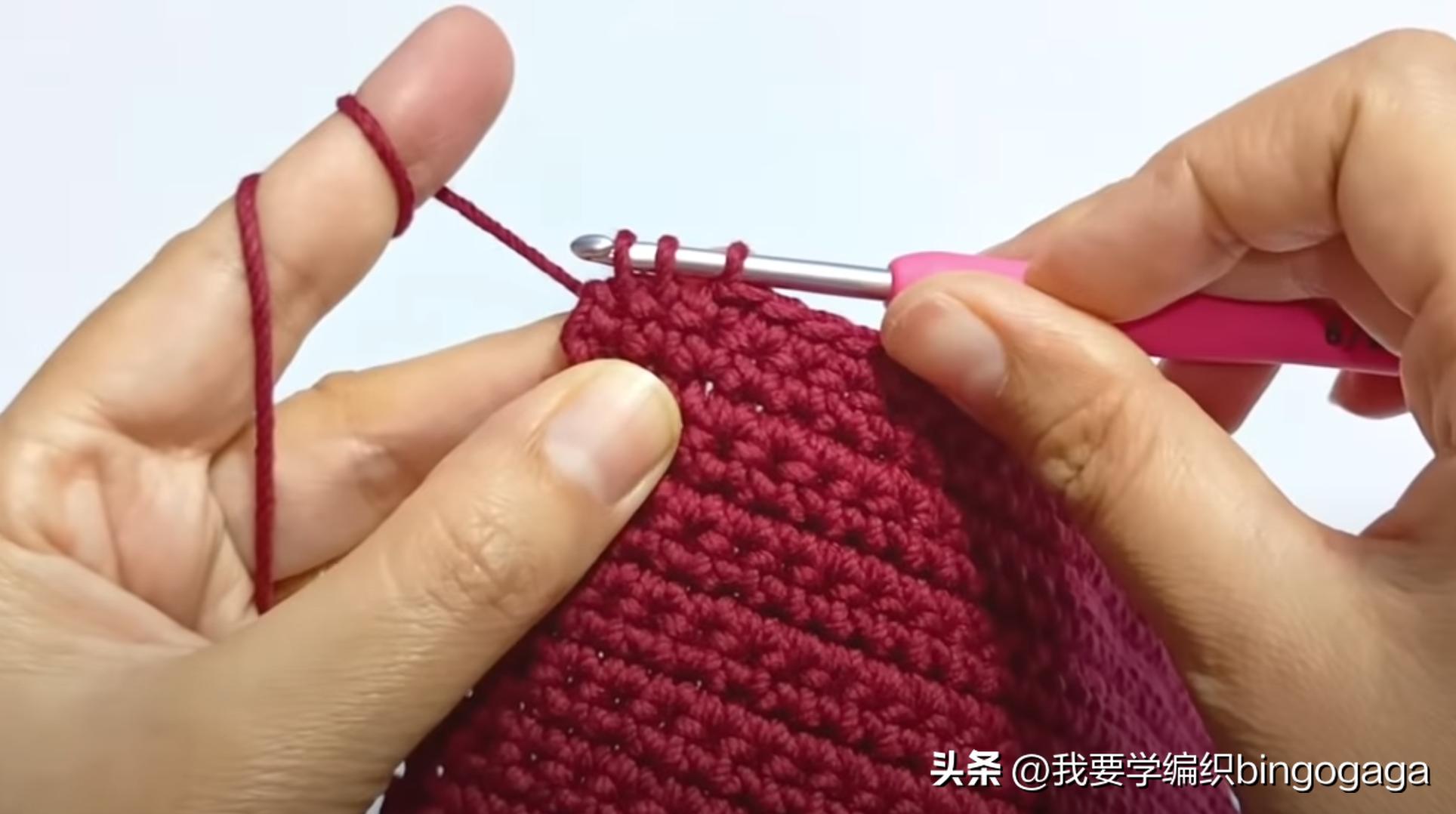 钩手提小包教程,毛线钩夏季小包包单肩斜挎