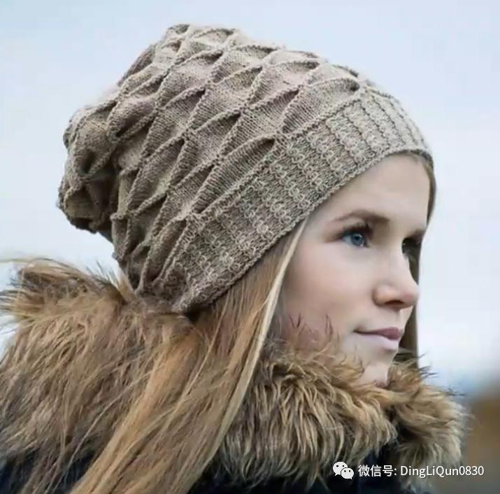 针织帽贝雷帽,针织时尚贝雷帽高级感