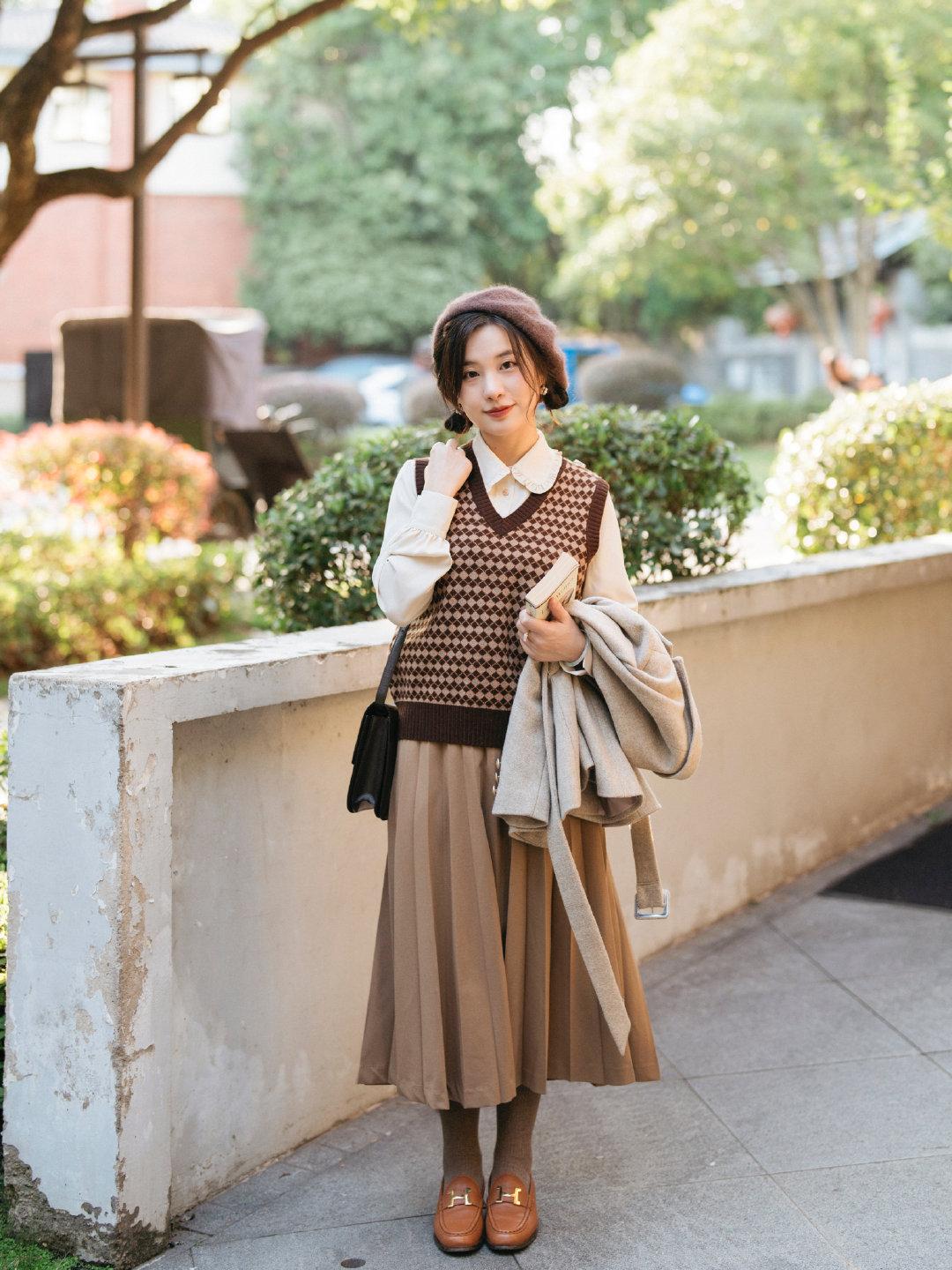 知性温柔高级穿搭小个子,150小个子法式轻熟知性穿搭夏