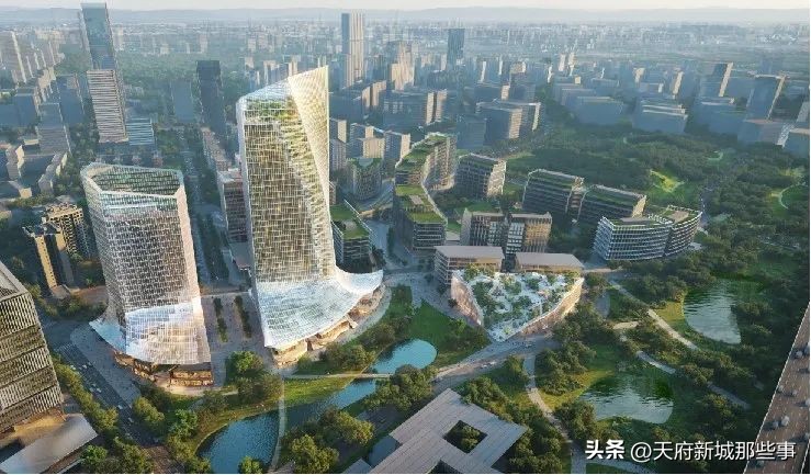 天府核心区片区最新规划图,天府软件园功能区划分