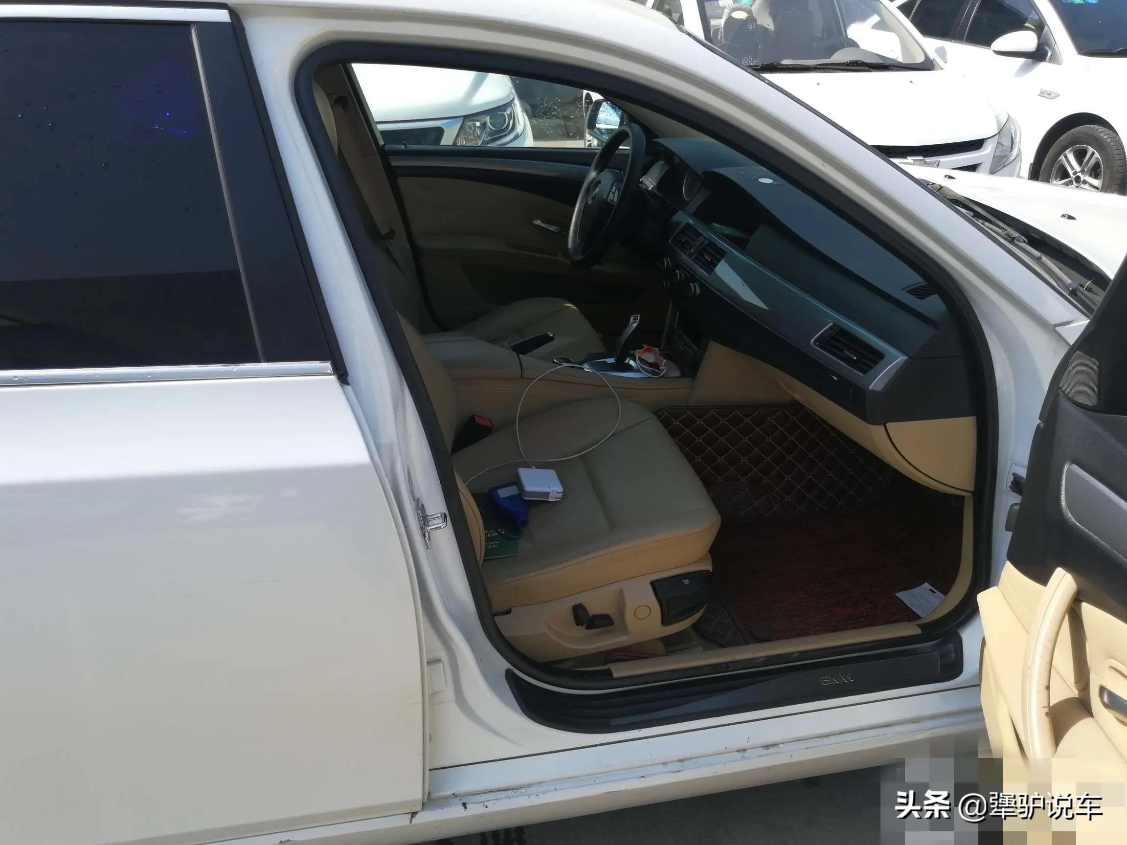 2008年宝马523li百公里油耗,2008年宝马523二手车价格