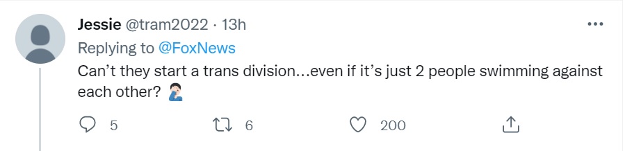 称霸女子游坛的男跨女运动员被女跨男运动员打败!美国人凌乱了