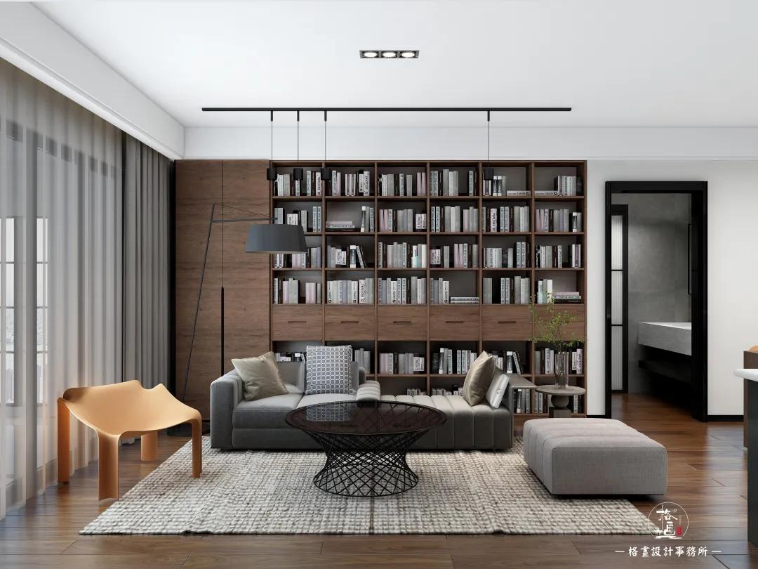 75平米现代风格婚房设计,75平方工业风婚房