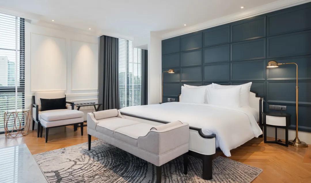 经典摩登复古风的五星级酒店,经典的酒店