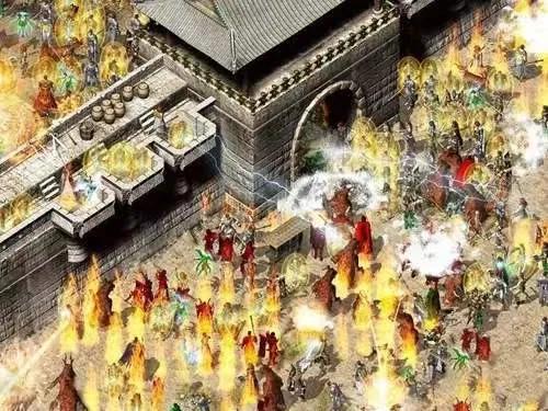 热血传奇经典沙城之战,2003年热血传奇攻城