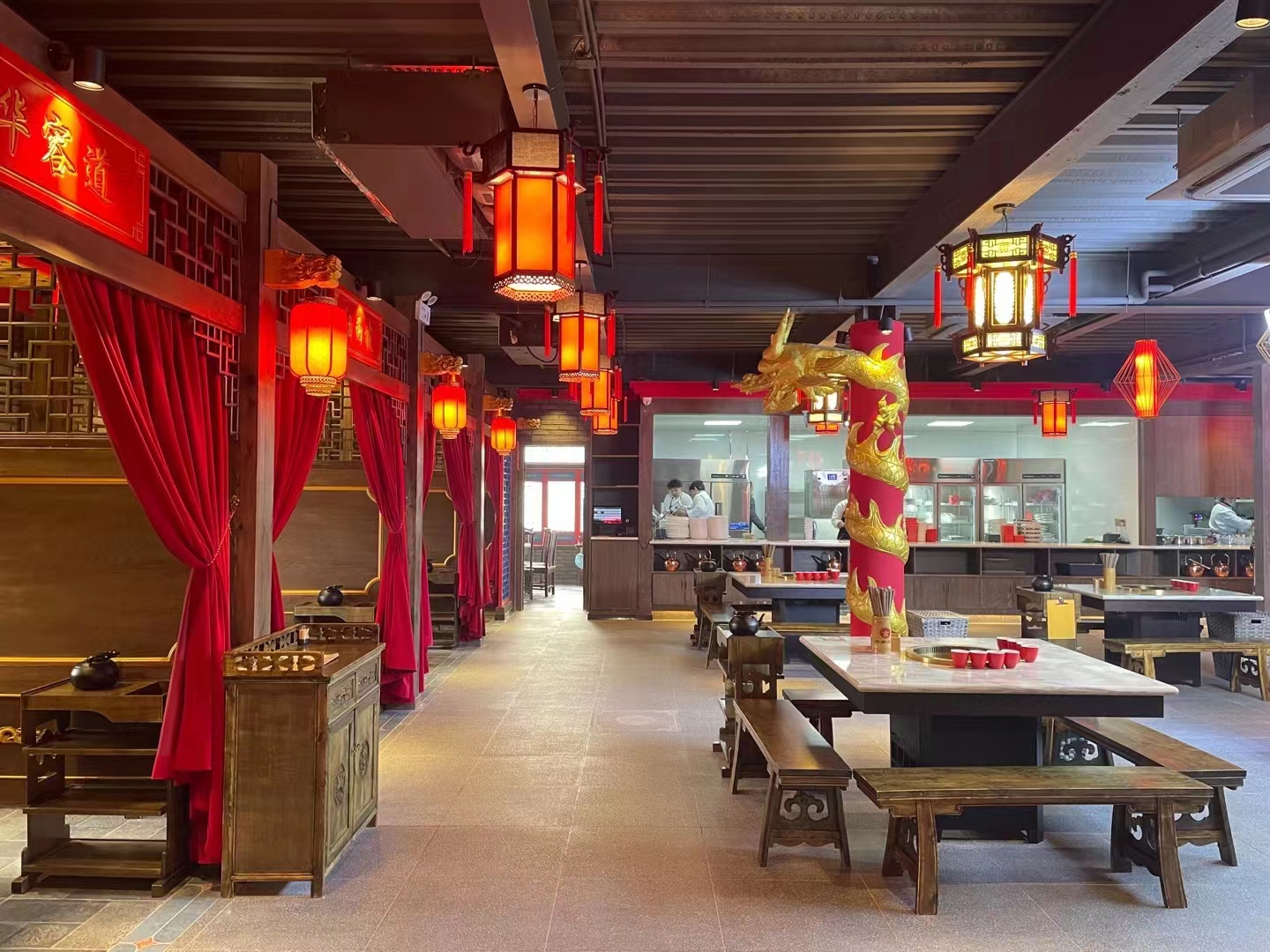 加盟火锅店用自己的牌子可以吗,明档火锅店厨房布局