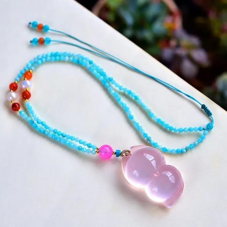 天然粉水晶原料,天然粉水晶晶族