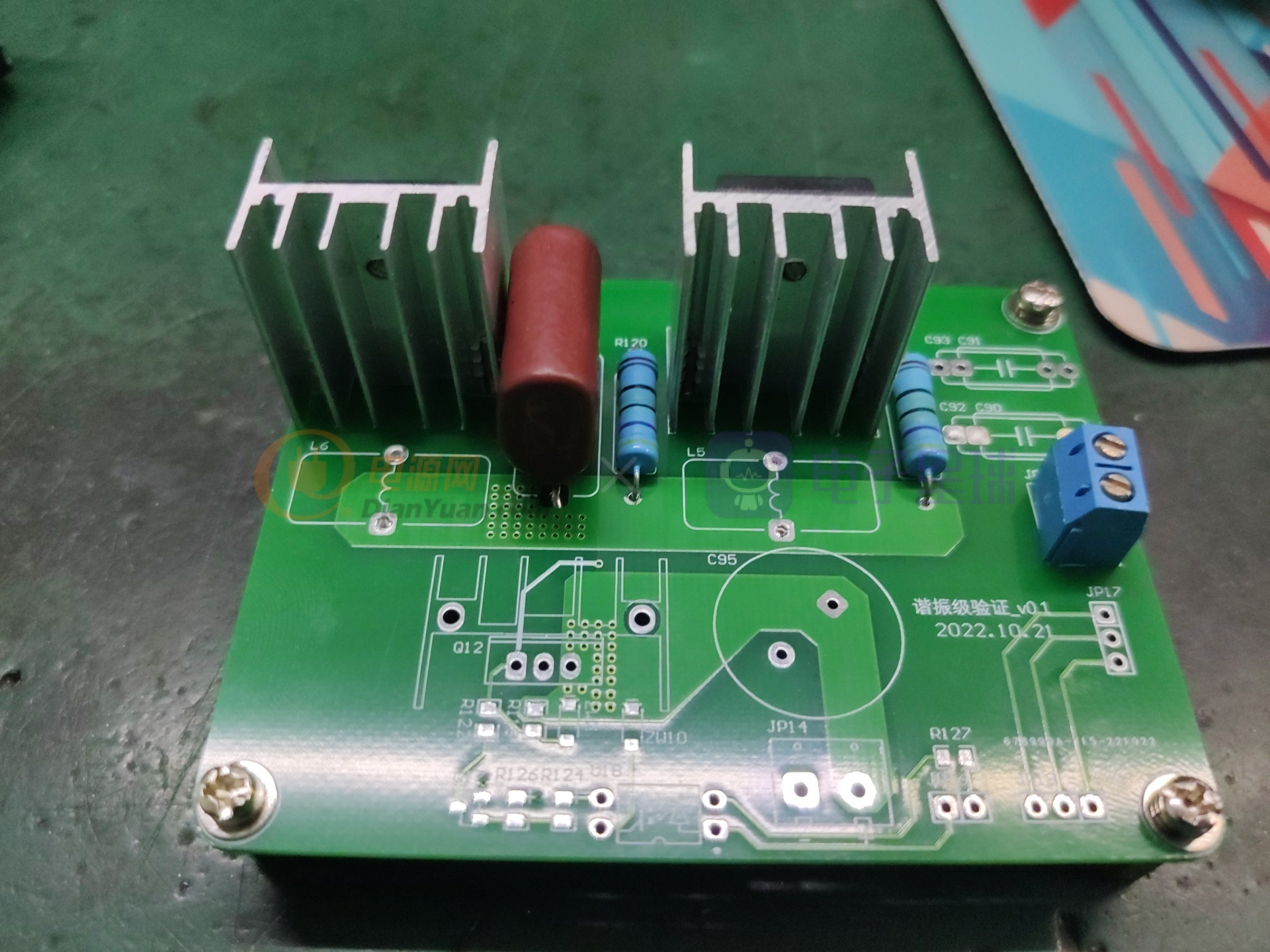 自制无铅焊台,自制150瓦半桥高频焊台