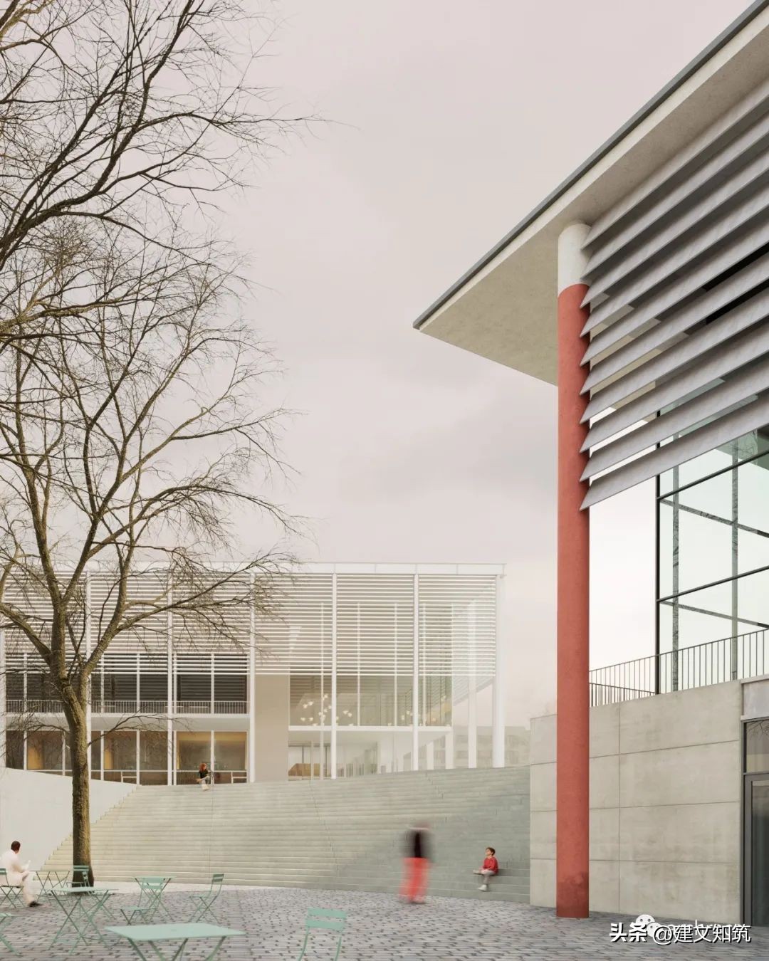 kadawittfeldarchitektur赢得萨尔布吕肯会议中心（MKK）设计竞赛