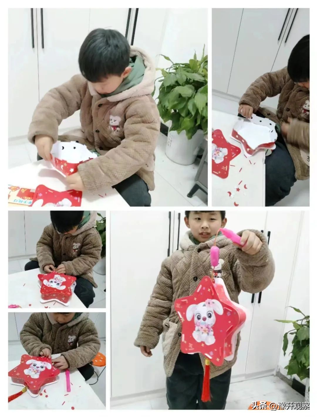 小学生元宵节做花灯活动,小学元宵节做花灯