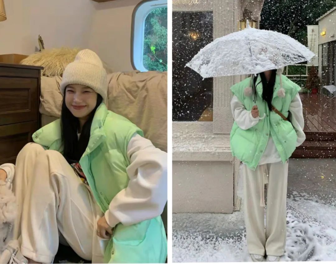 身材单薄怎么穿衣服,身材不好冬天怎么穿搭显高