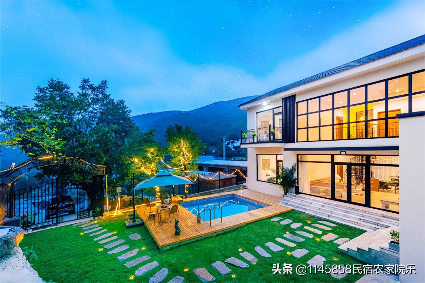 平谷金海湖浅山石语民宿,北京平谷桃花谷民宿