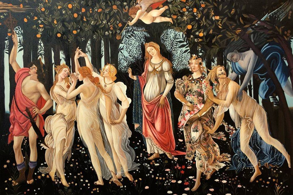 弗洛拉花之女神从神话到植物学