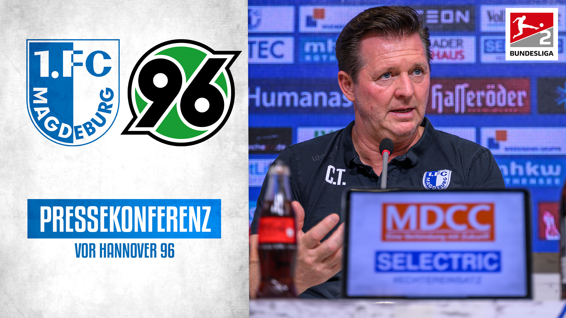 德乙：马格德堡VS汉诺威96，狂换7名主力，汉诺威新帅重在练兵