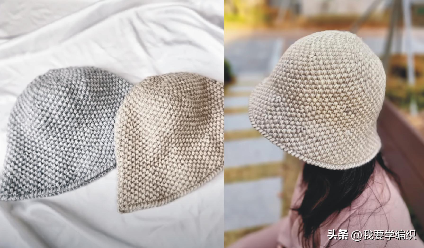 自己动手编帽子教程细绳,自己钩织帽子教程