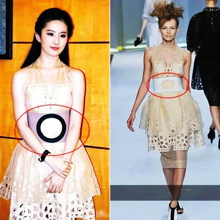 明星穿山寨品,明星假冒网红