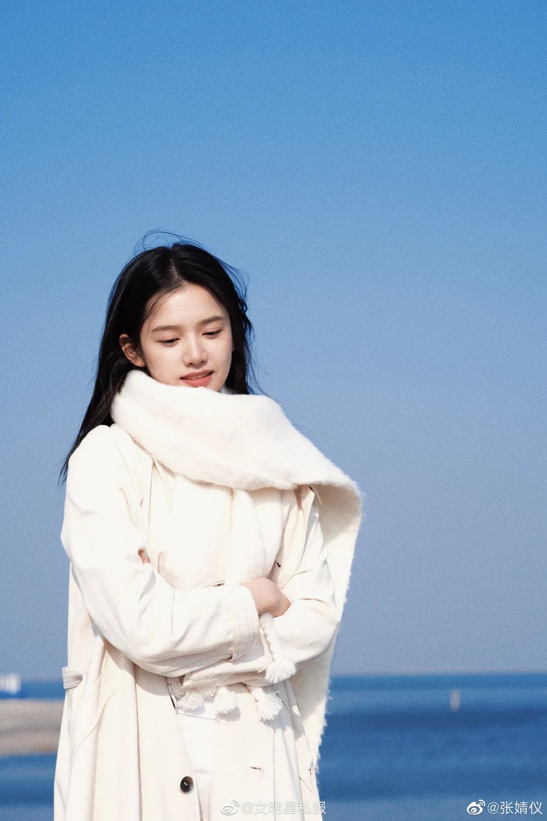 大衣围巾冬天最慵懒时髦的组合,大衣围巾入冬王炸组合