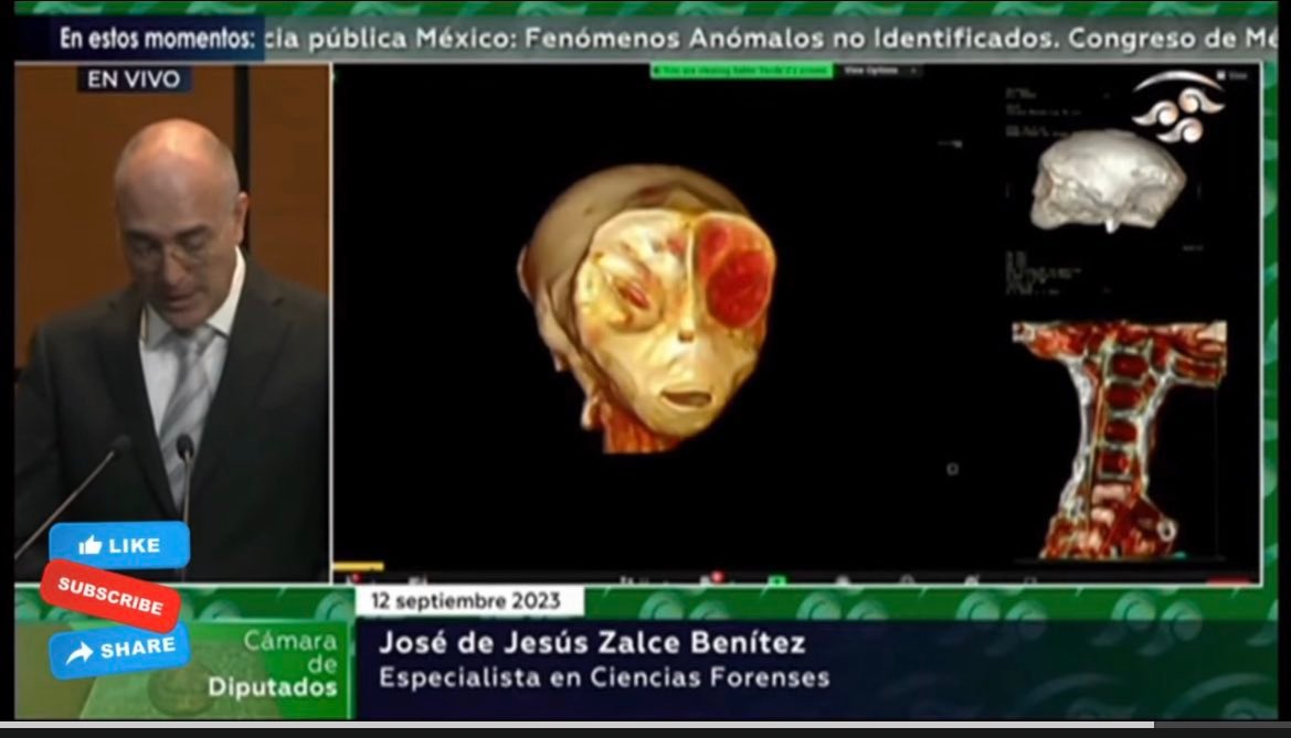 墨西哥展示外星人尸体,墨西哥公布外星人尸体