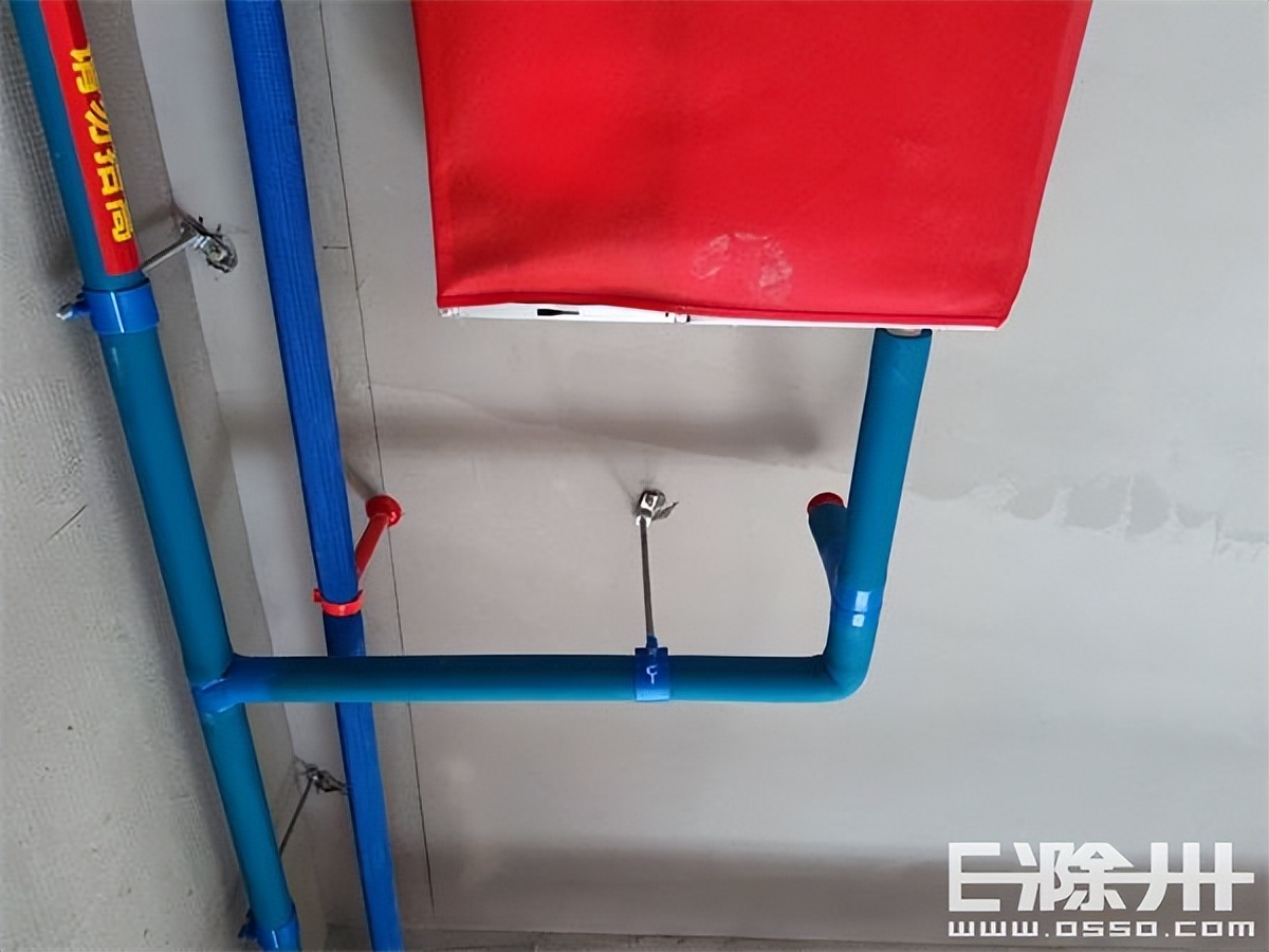 大金空调地暖一体机安装,地暖安装流程现场展示图