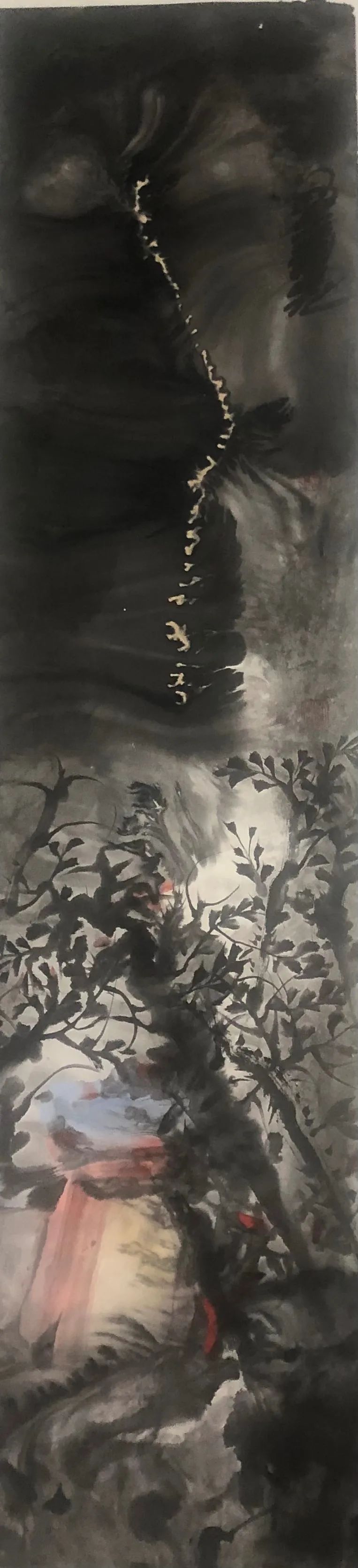 刘鸣水墨画欣赏,当代名家水墨人物画作品欣赏