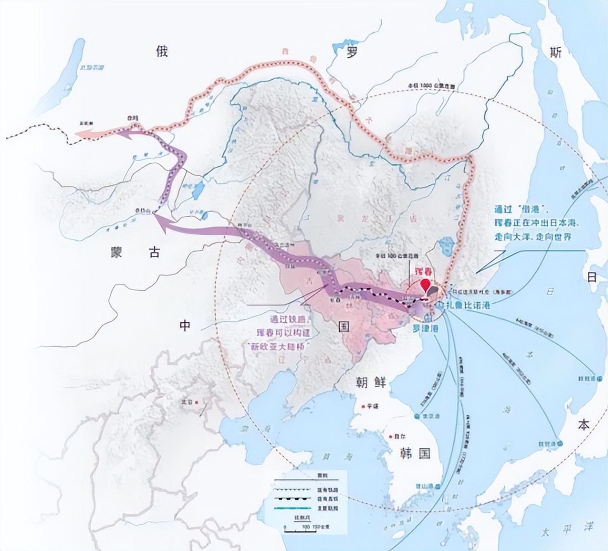 近海却痛失港口“一眼望三国”的边陲小城外出兜风如逛野生动物园
