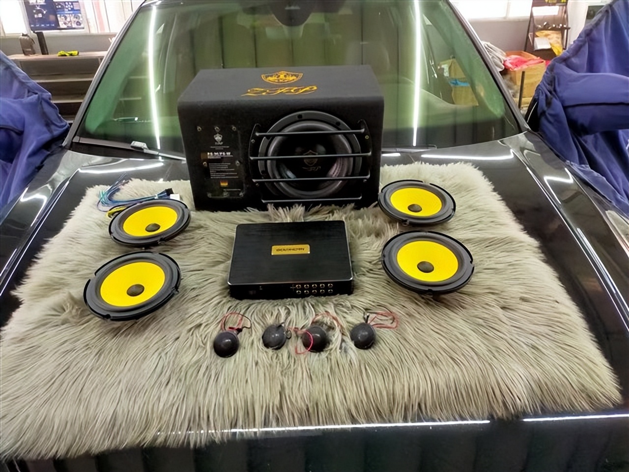 大众途观音响喇叭原厂,途观汽车音响喇叭