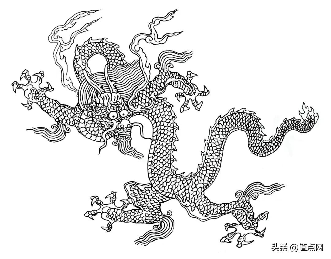 永乐苍龙教子青花梅瓶,永乐釉里红苍龙教子梅瓶