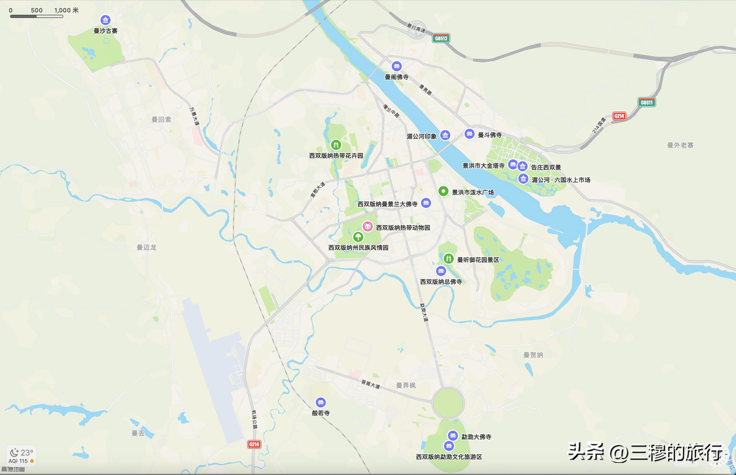 云南旅游攻略西双版纳路线,2021云南西双版纳免费景点自驾游