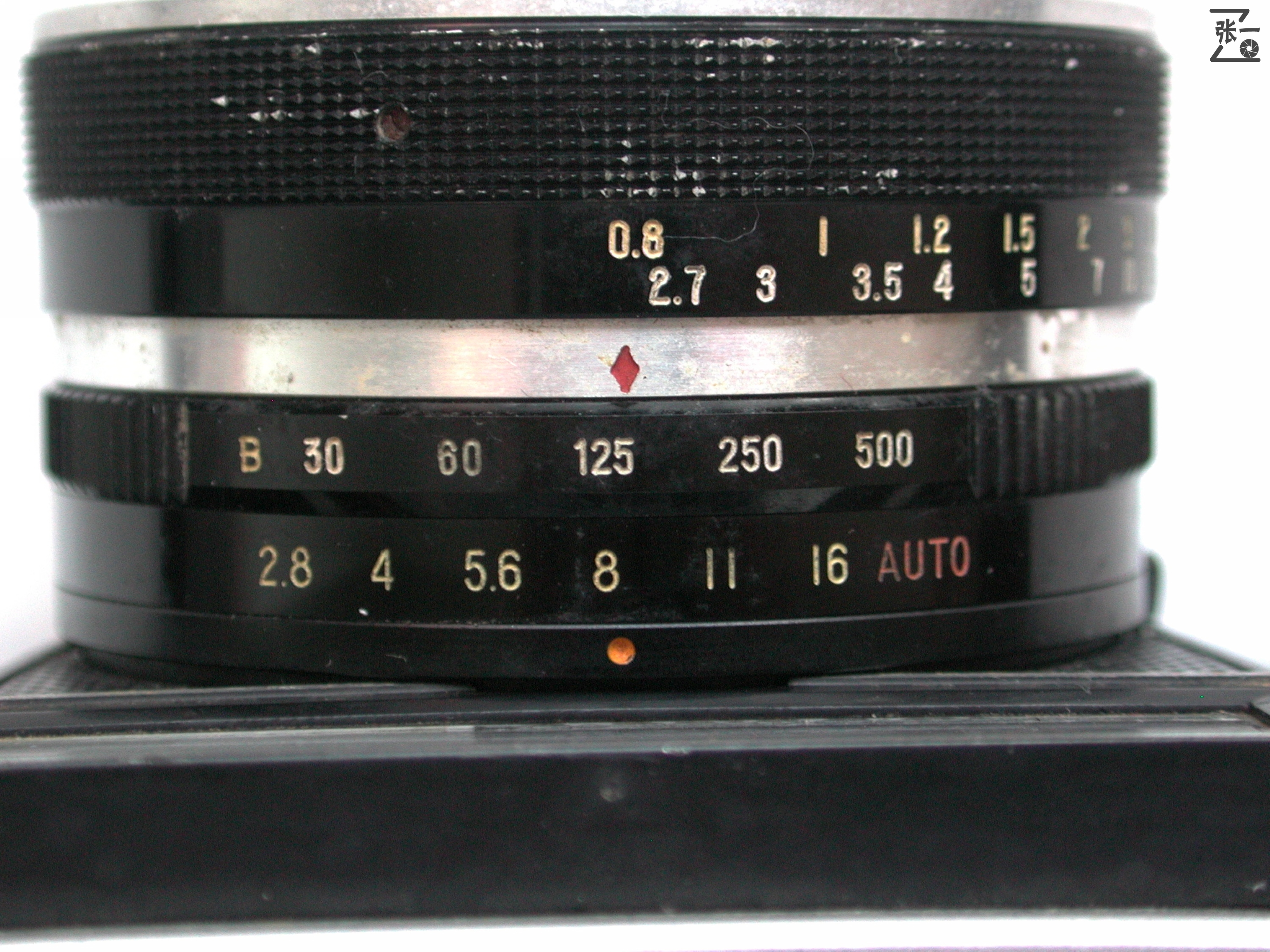 倒片旋钮在机身侧面的日本Fujica35Auto-M旁轴相机！1962年问世