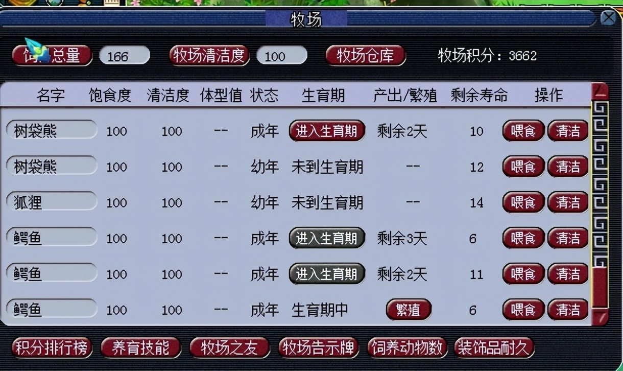 梦幻西游牧场树袋熊专精条件,梦幻西游专精树袋熊收益表