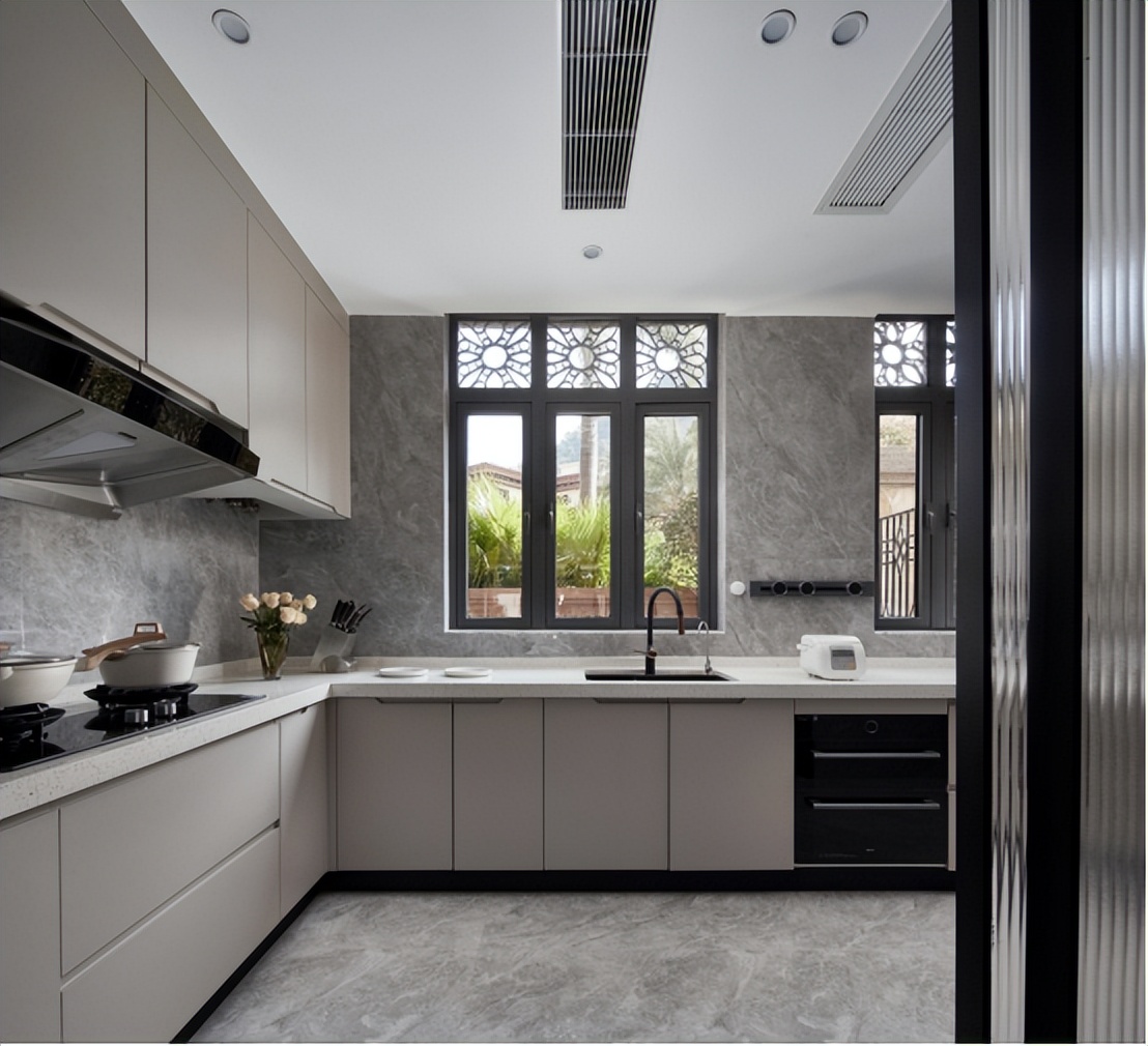 现代简奢空间设计图,245大平层轻奢装修风格