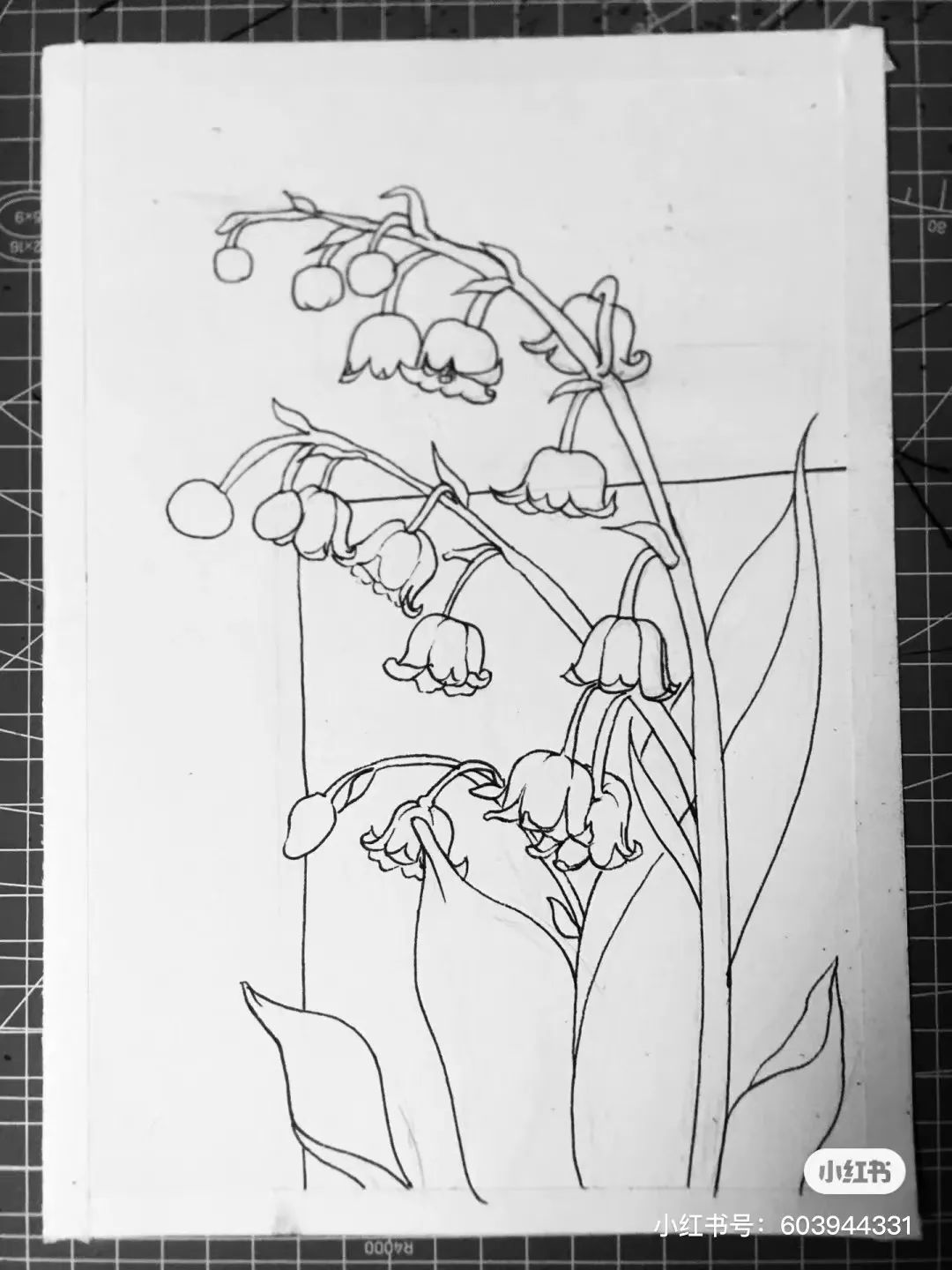 针管笔画线条练习,针管笔黑白装饰画线描