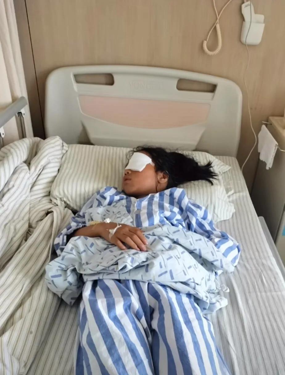 江苏13岁男孩打瞎女孩,13岁男孩打瞎女孩后续