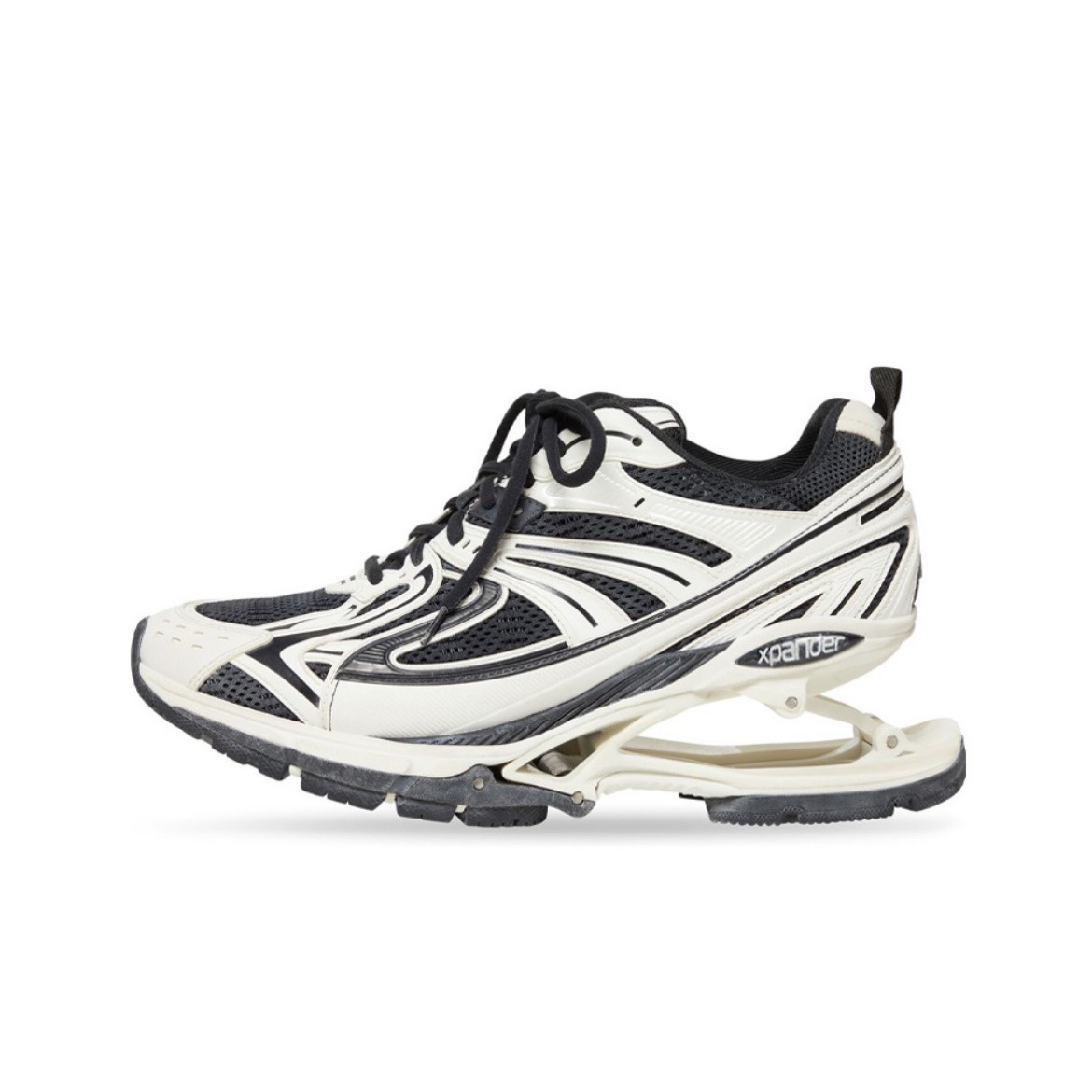 巴黎世家x-pander弹簧悬浮鞋颜色,巴黎世家x-pander运动鞋做旧