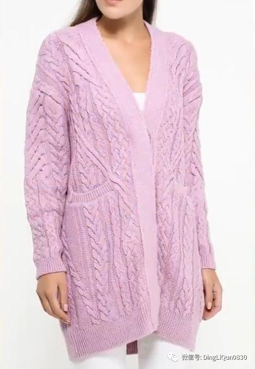 创意洋气针织开衫,针织外搭开衫中长款高档