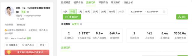 孙杨为什么直播带货了,孙杨直播带货是正品吗