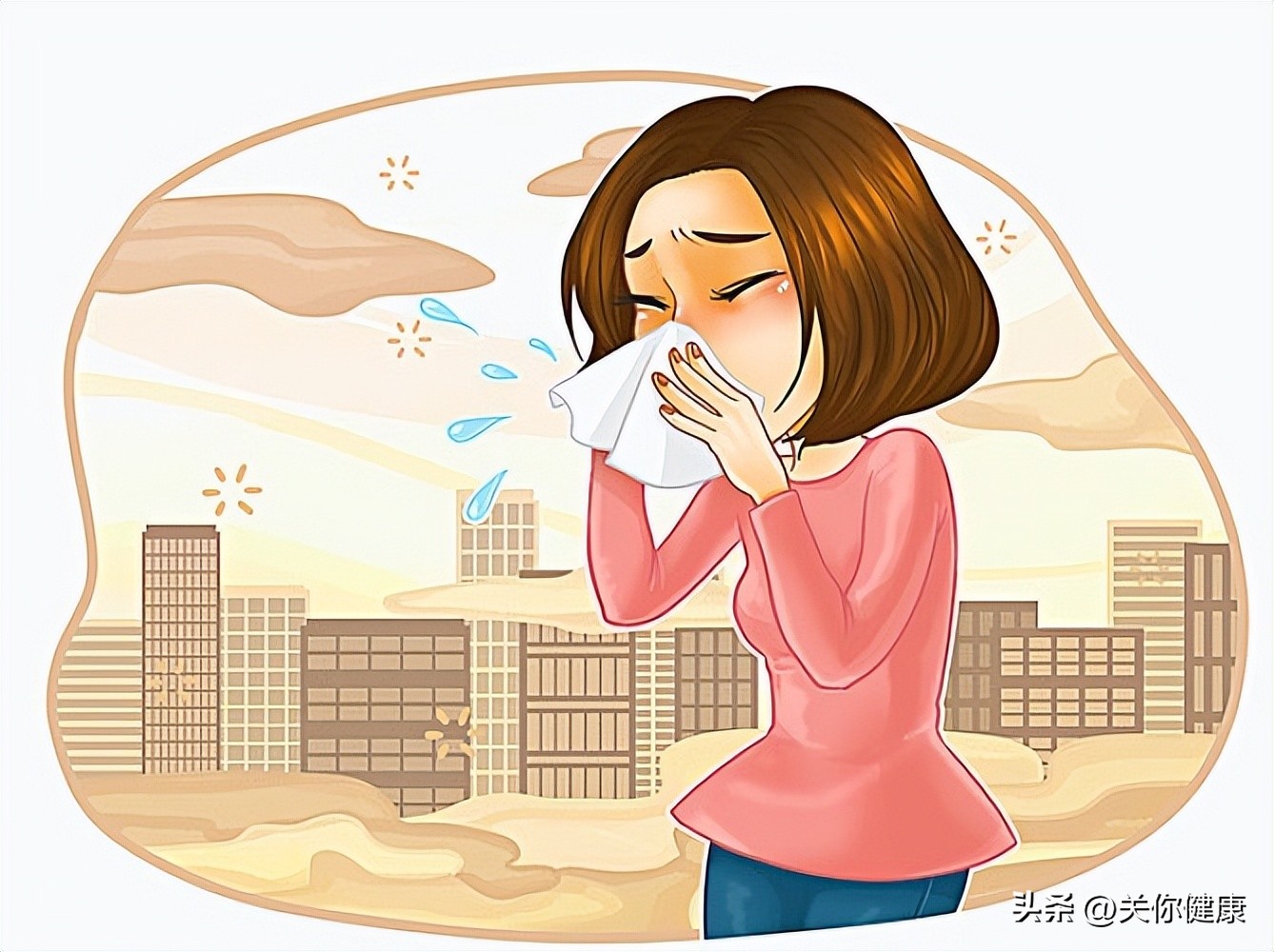 经常流脓鼻涕，还出现血滴，可能是真菌性鼻窦炎的表现