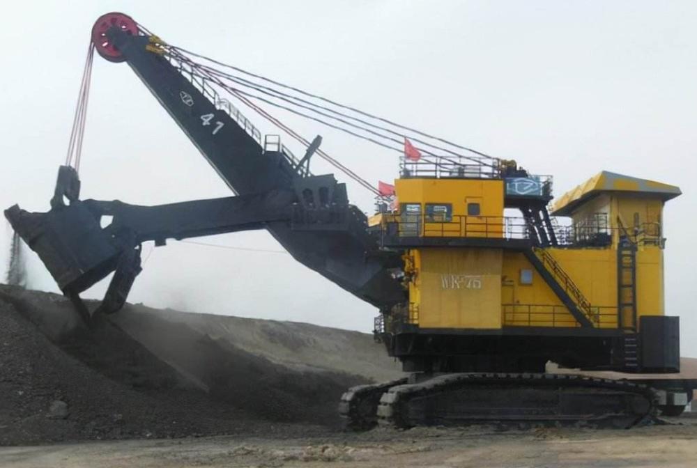 一口“吞”135吨矿石，纯国产制造WK-75掘土机，技术远超其他国家