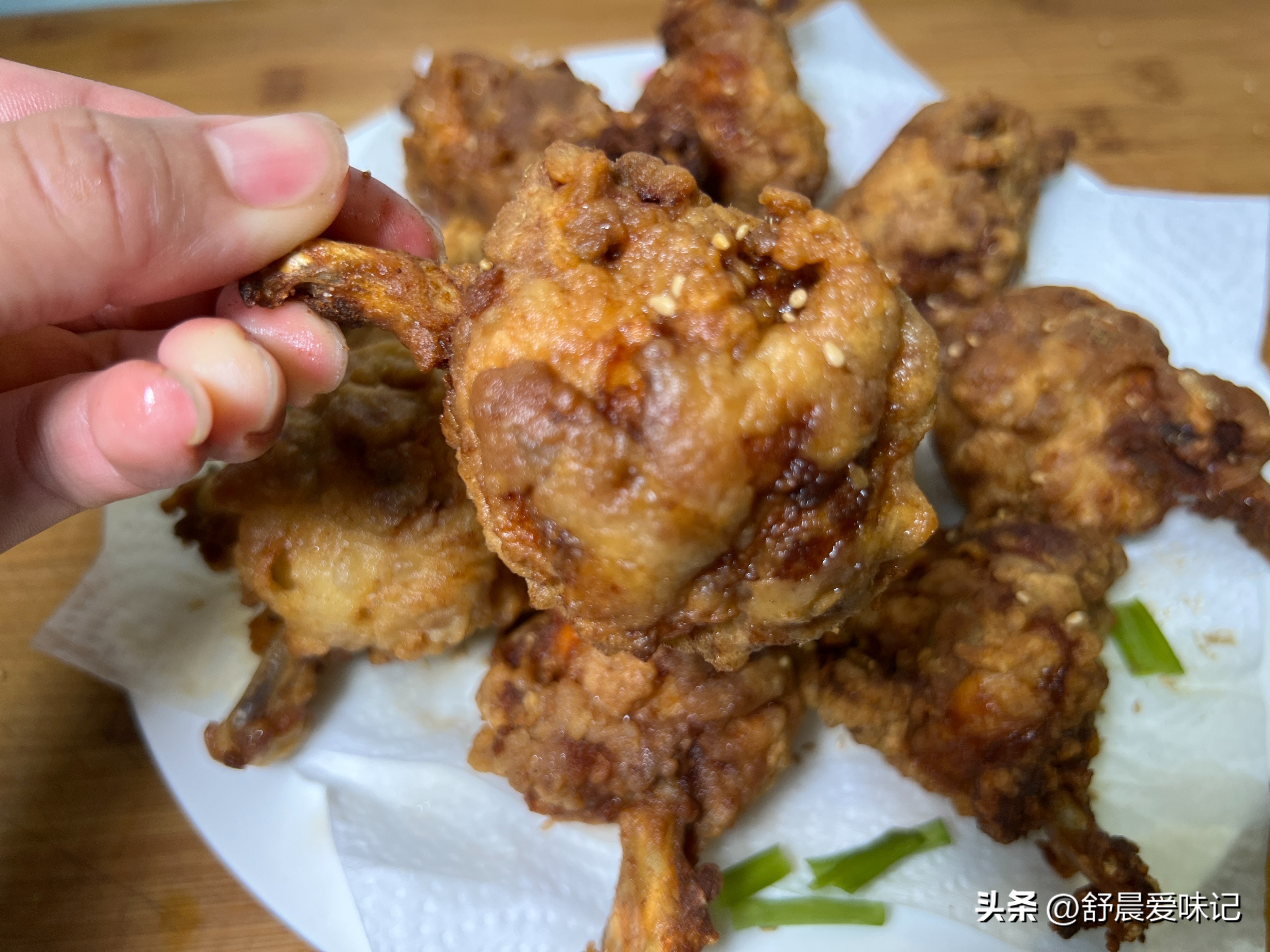 100个鸡翅的做法大全,10个鸡翅做椒盐鸡翅