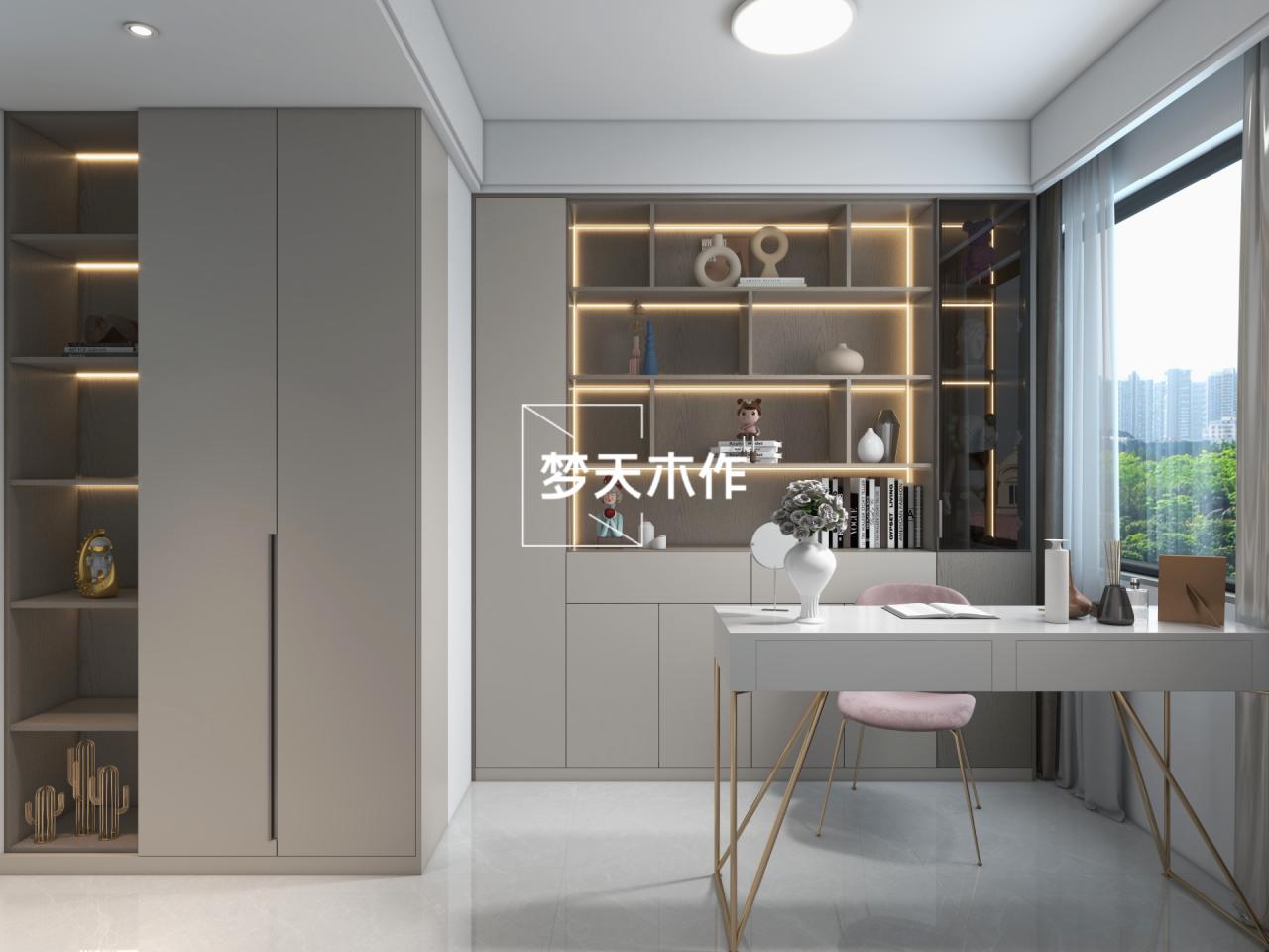 柜体红橡宝螺灰,梦天木门红橡宝螺灰价位