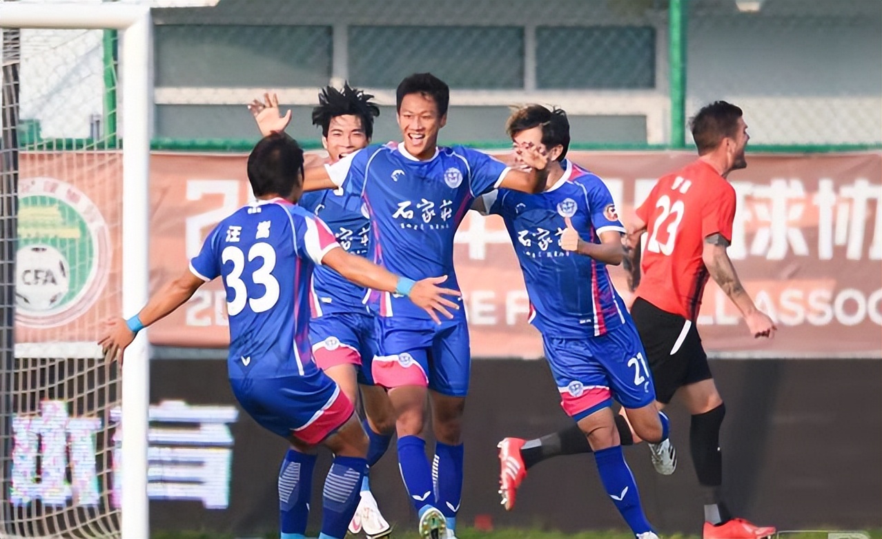 中甲：青岛西海岸1-1石家庄功夫,中甲石家庄功夫队