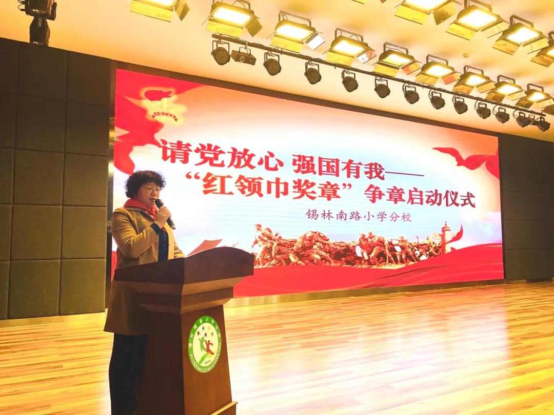 锡山小学红领巾奖章,小学举行红领巾争章仪式