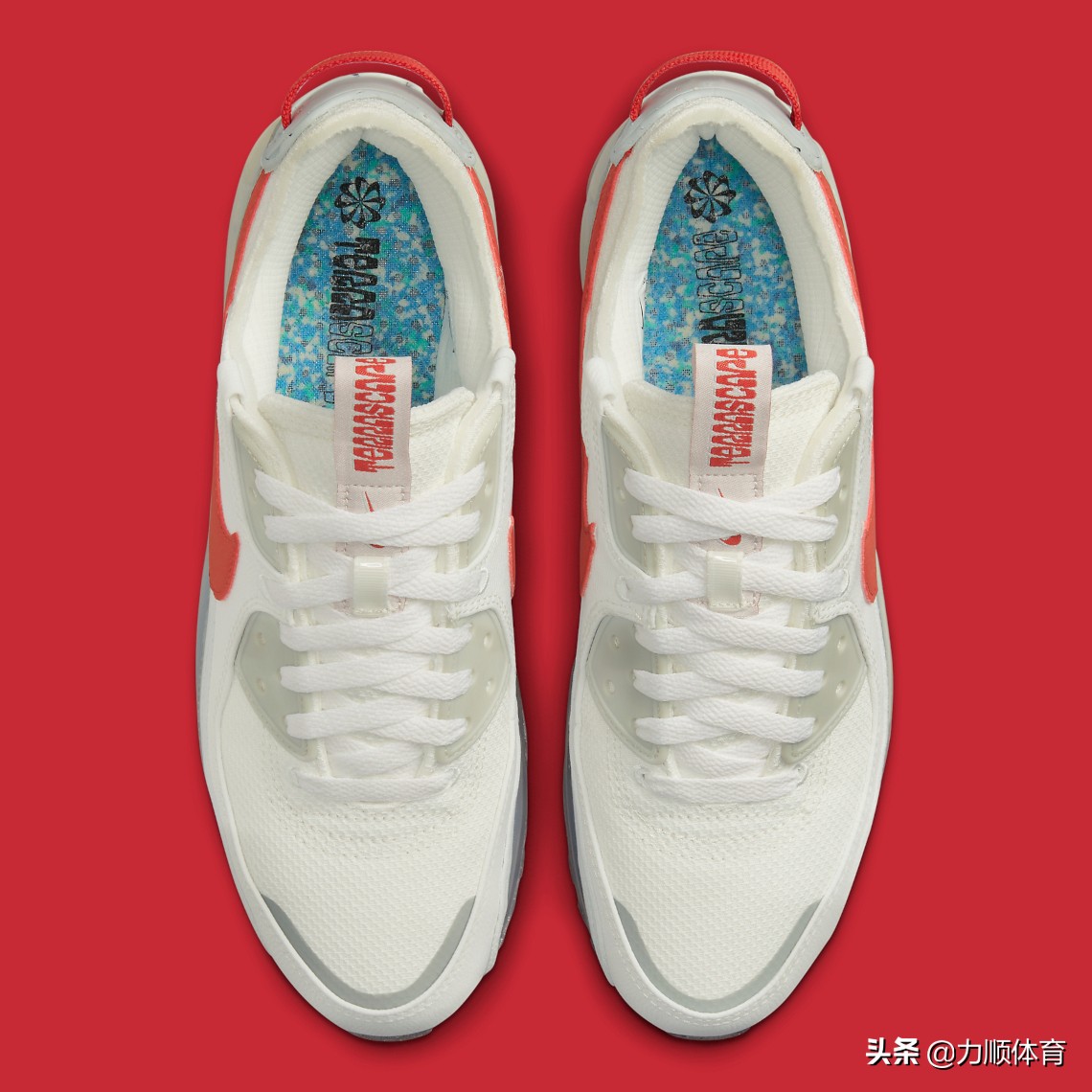Nike环保AirMax90Terrascape以干净的“OffWhite/Red”二重奏出现