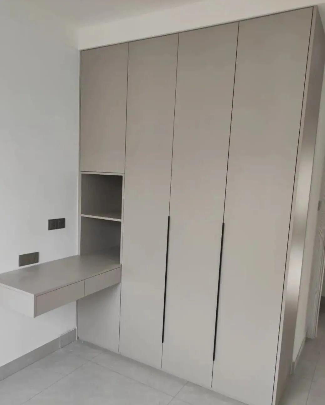 衣柜写字桌一体桌尺寸,衣柜写字桌一体新款