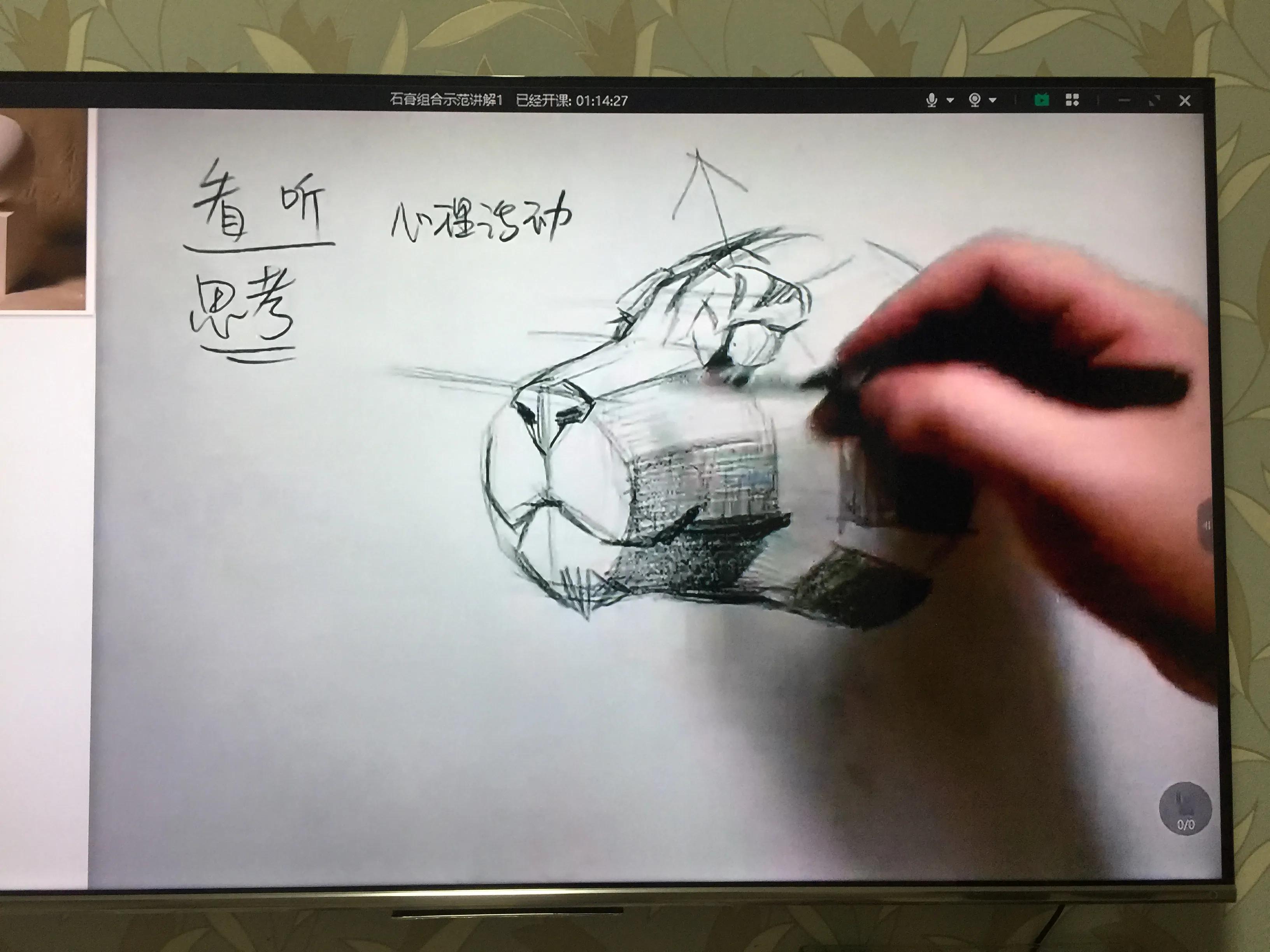 死水老师画画教程,林泉老师画画教学