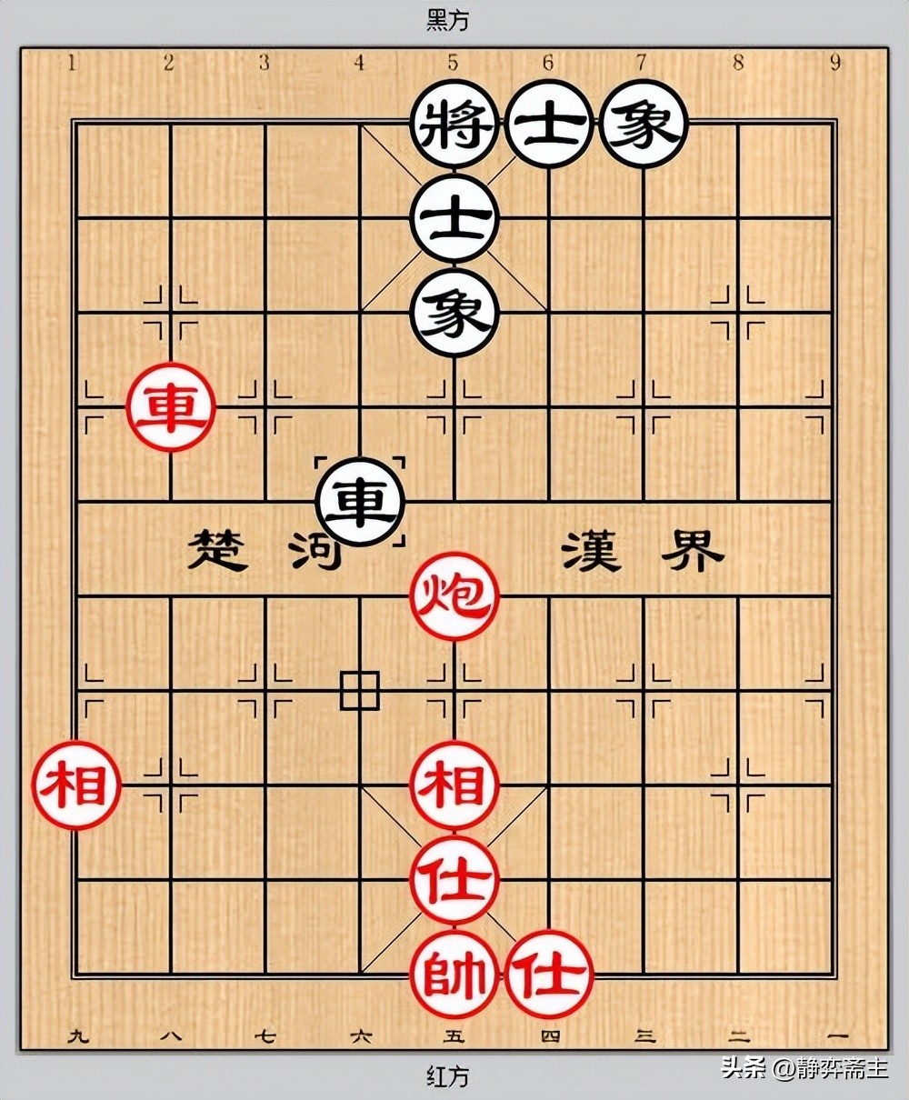 单车士守和车单兵定式,单车士象全守和炮车的定式