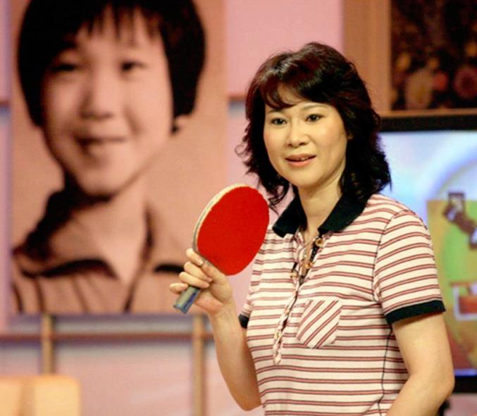 乒乓球运动员施之皓,乒乓球女皇曹燕华与施之皓