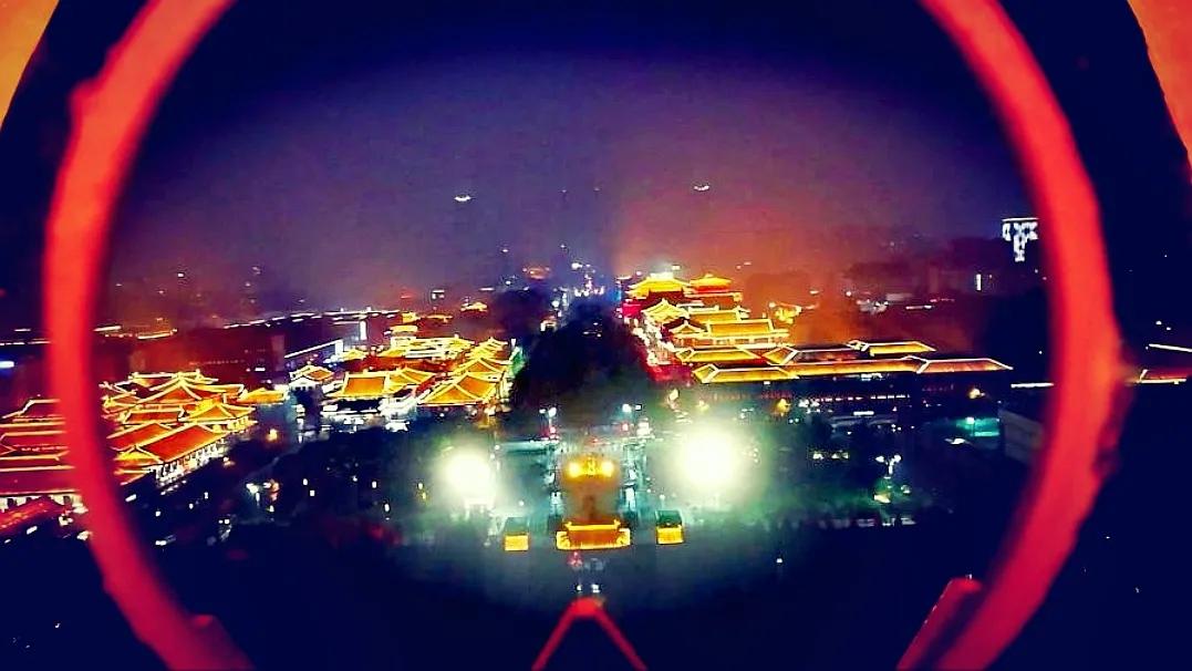 西安美景夜色,西安夜景美如画