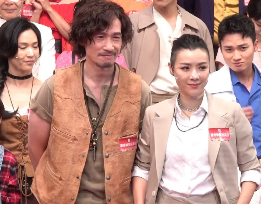 陈豪香港街头拍戏,陈豪有没有脱发